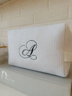 Monogram Waffle Everything Bag