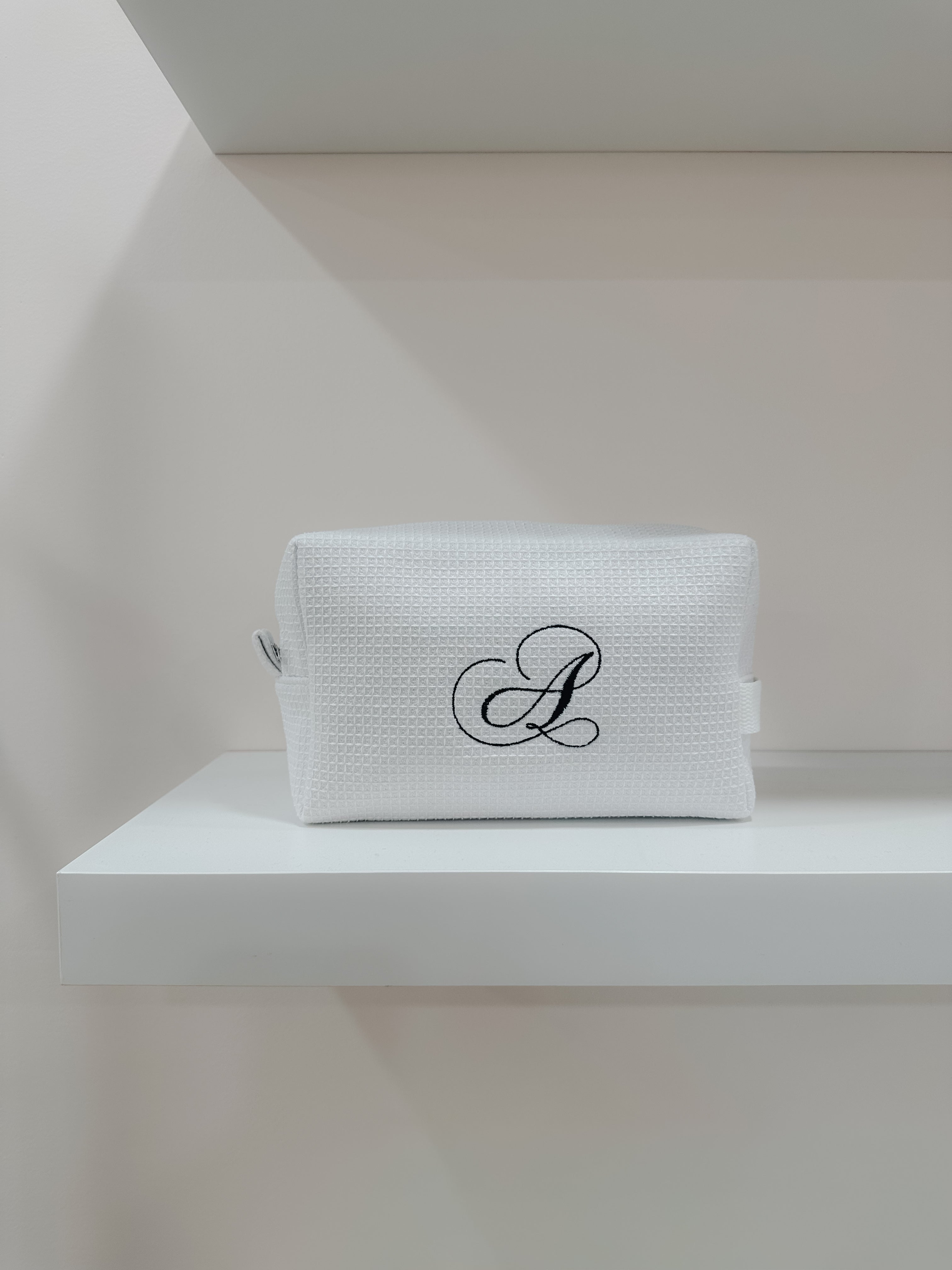 Monogram Waffle Everything Bag