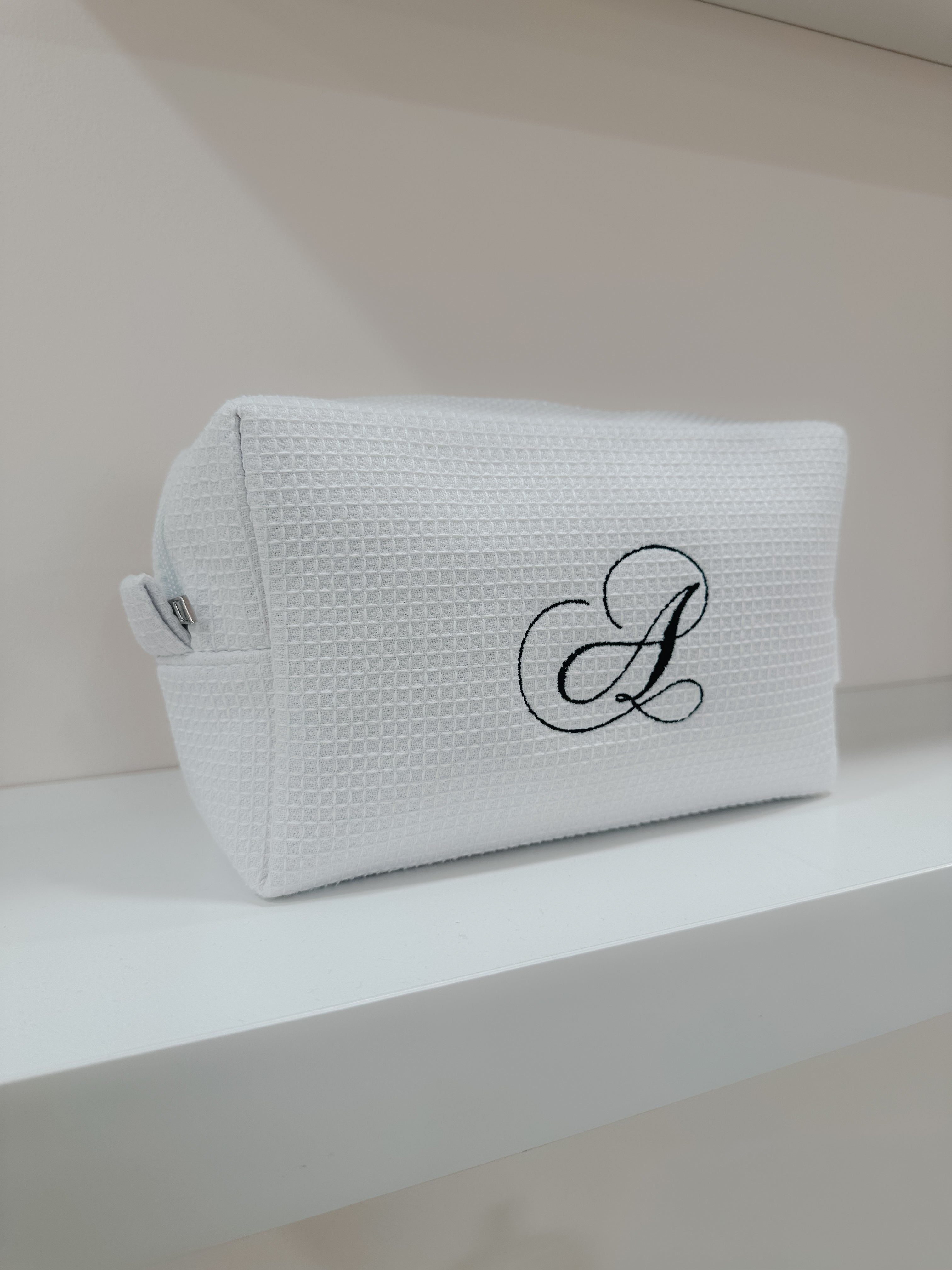 Monogram Waffle Everything Bag