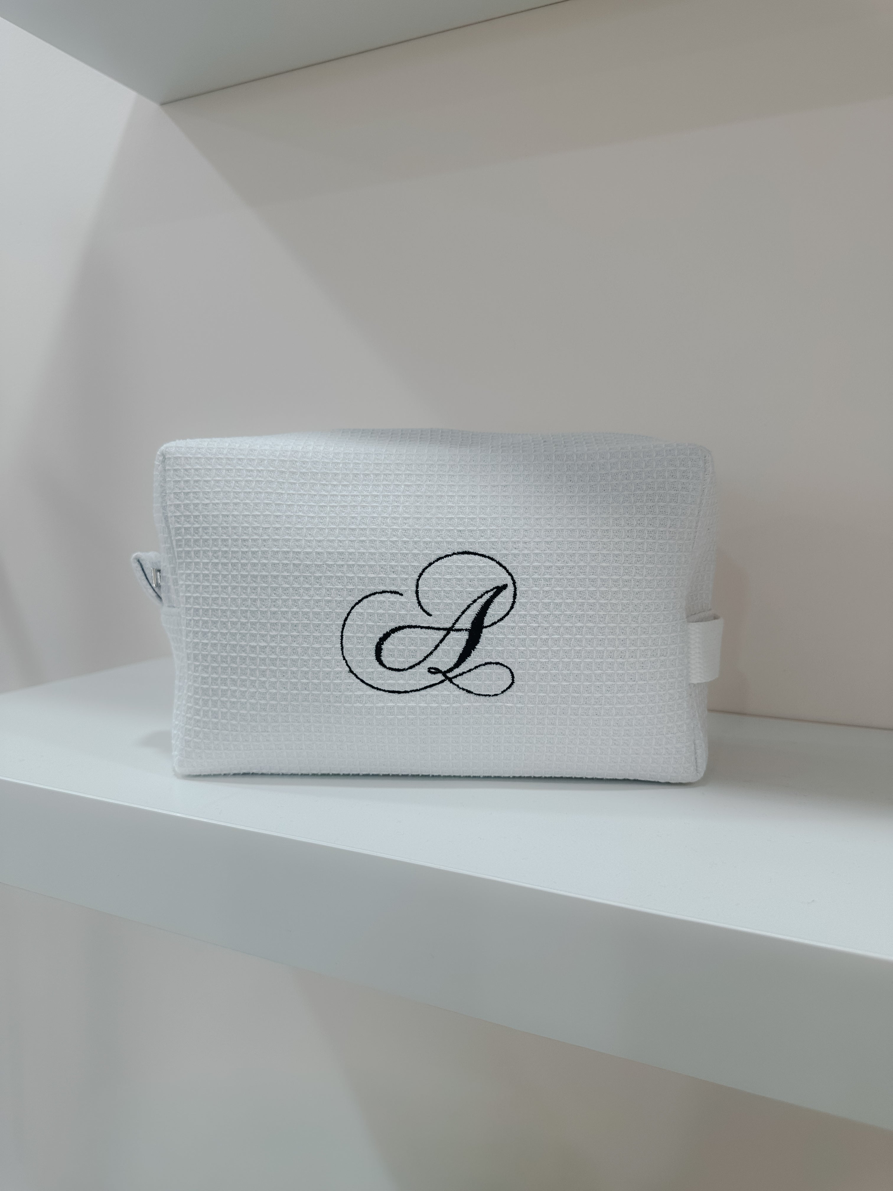 Monogram Waffle Everything Bag