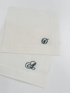 Petite Monogram Cocktail Napkin Set