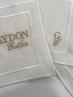 Monogram + Name "Cwocktail" Napkin Set